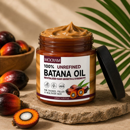 🌿 Huile de Batana – Cheveux Plus Longs, Plus Épais, Plus Forts