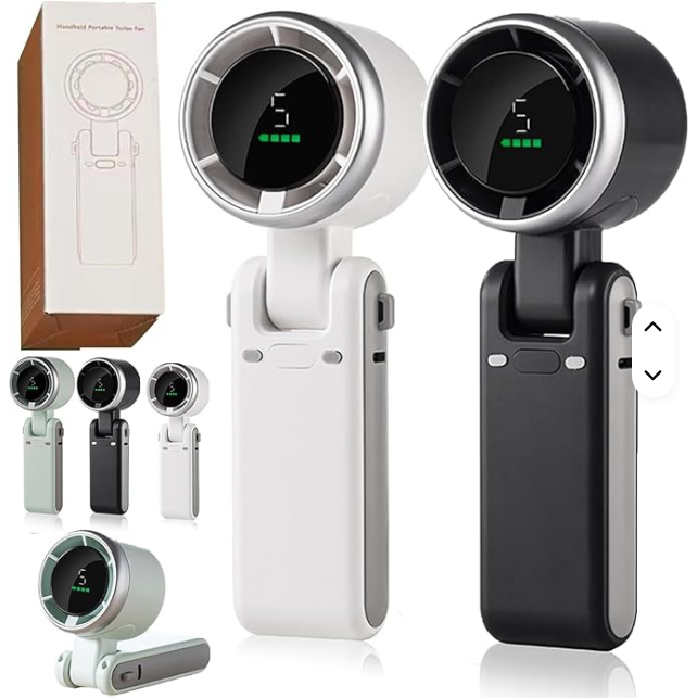 Ventilateur Portable Rechargeable – Fraîcheur Partout, À Tout Moment