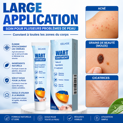 EELHOE WART OINTMENT — Soin ciblé pour une peau plus nette