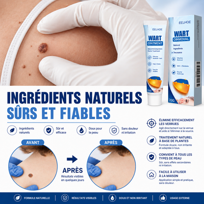 EELHOE WART OINTMENT — Soin ciblé pour une peau plus nette