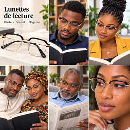 Lunettes de Lecture Élégantes — Lisez Plus Confortablement au Quotidien