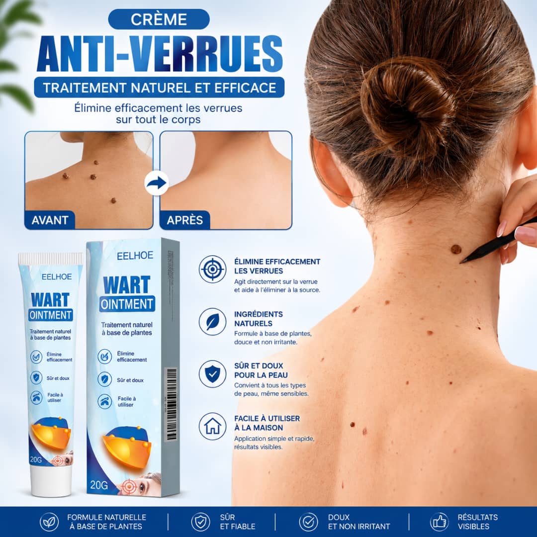 EELHOE WART OINTMENT — Soin ciblé pour une peau plus nette
