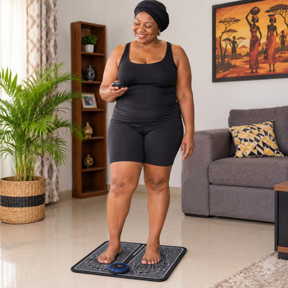 🦶 Tapis de Massage EMS – Relaxation et Bien-être à Domicile