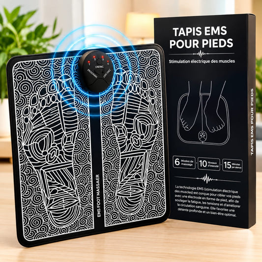 🦶 Tapis de Massage EMS – Relaxation et Bien-être à Domicile
