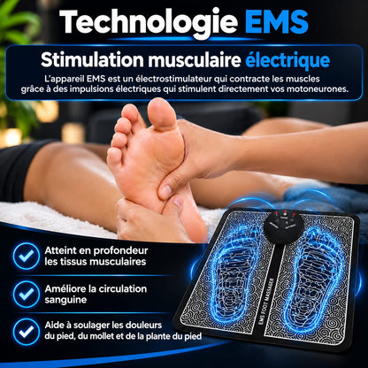 🦶 Tapis de Massage EMS – Relaxation et Bien-être à Domicile