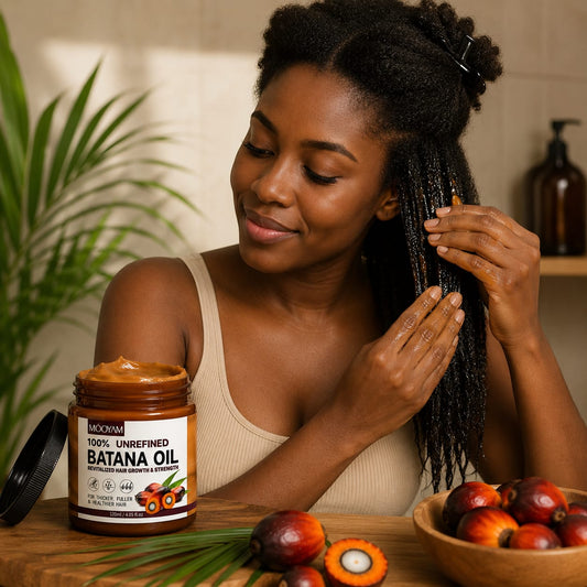 🌿 Huile de Batana – Cheveux Plus Longs, Plus Épais, Plus Forts